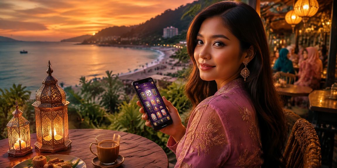 Pengguna sp1 mengakses pertaruhan kriket melalui aplikasi di Penang semasa Hari Raya